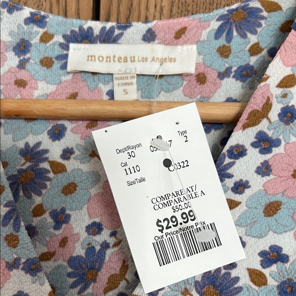 Floral Ruffle Mini Dress - Picture 4 of 5